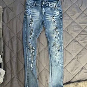 Rue 21, 9/10 ripped jeans